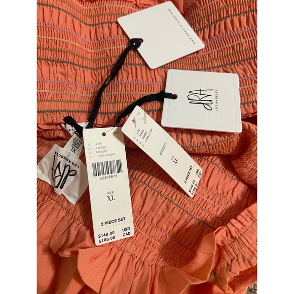 Anthropologie Smocked TWO Piece Skirt Set NWT SZ XL - Picture 9 of 13